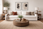 RH Belgian Track Arm Bench-Cushion Sofa