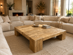RH Restoration Hardware Reclaimed English Beam Coffee Table

Solid Reclaimed English Pine | Monumental 59" Scale | One-of-a-Kind Character