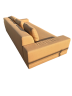 RH Cortona Sofa – 9' Luxe Depth in Holland & Sherry Wool Twill, Camel