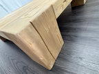 RH Restoration Hardware Reclaimed English Beam Coffee Table

Solid Reclaimed English Pine | Monumental 59" Scale | One-of-a-Kind Character