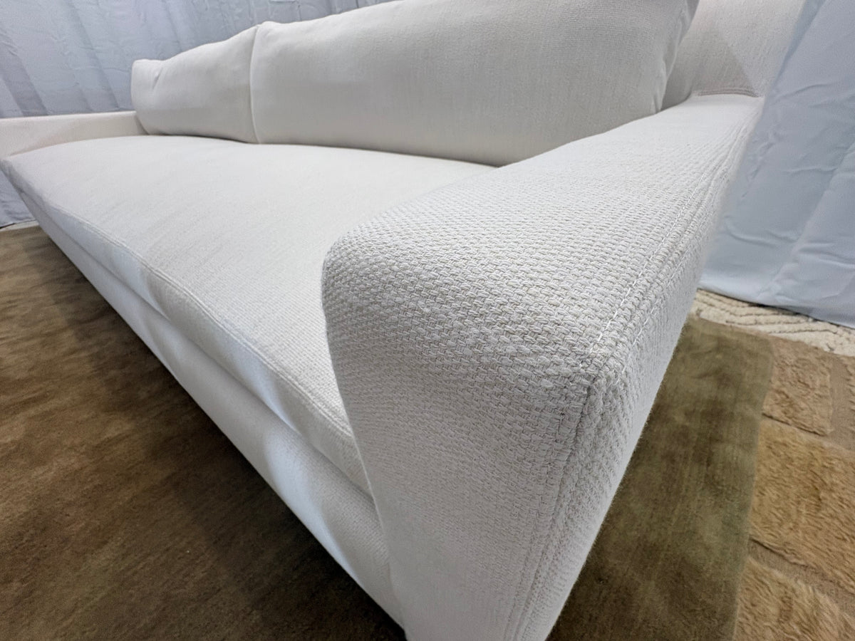 RH Belgian Track Arm Bench-Cushion Sofa