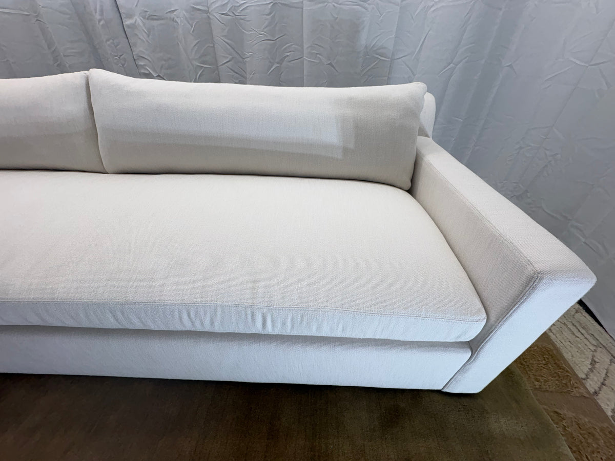 RH Belgian Track Arm Bench-Cushion Sofa