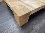 RH Restoration Hardware Reclaimed English Beam Coffee Table

Solid Reclaimed English Pine | Monumental 59" Scale | One-of-a-Kind Character