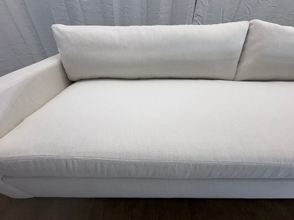 RH Belgian Track Arm Bench-Cushion Sofa