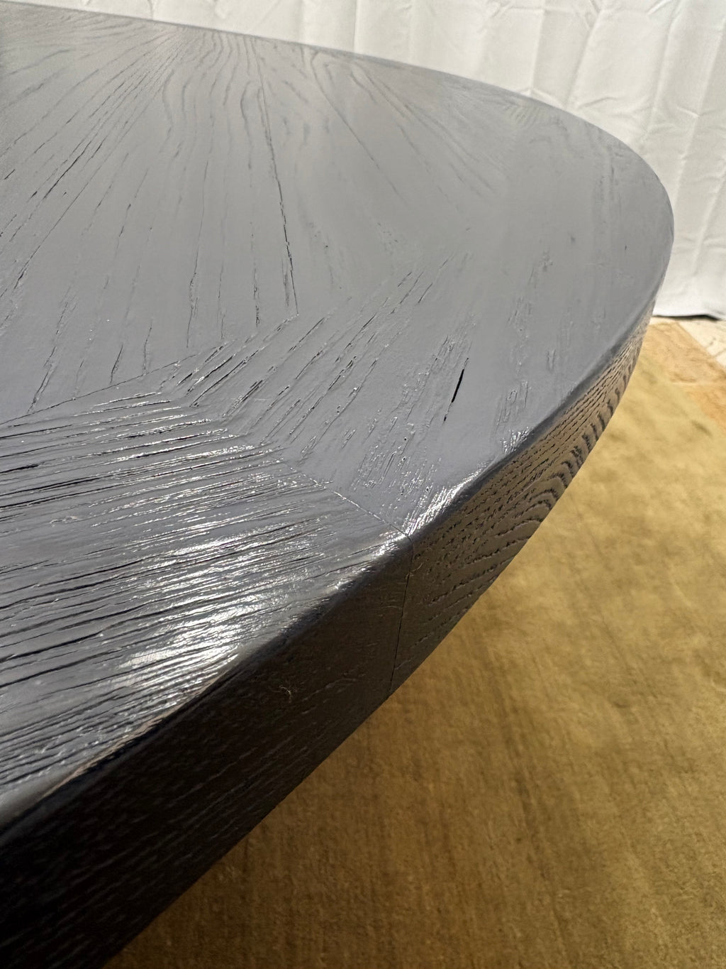 Arhaus Sculptural Pedestal Round Dining Table — 72"
