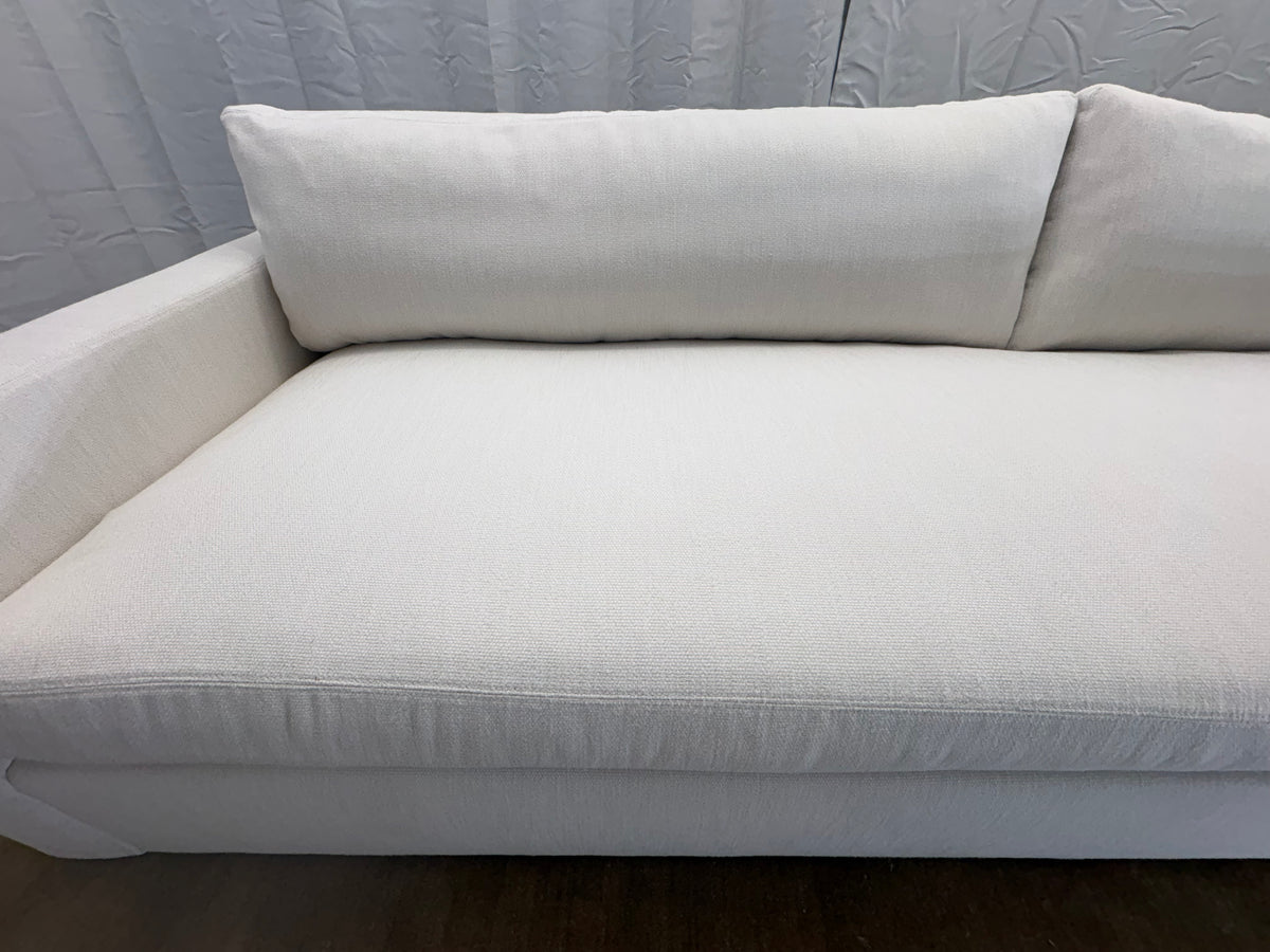 RH Belgian Track Arm Bench-Cushion Sofa