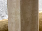 Arhaus Sculptural Stone Pedestal Bistro Table — 38"