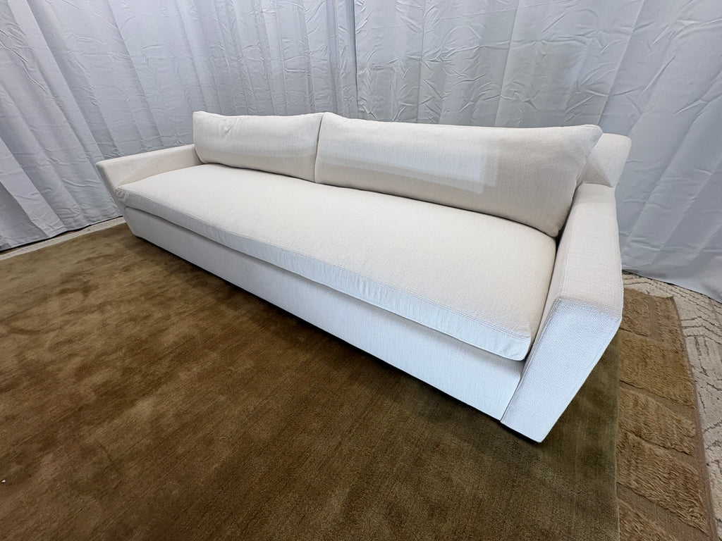 RH Belgian Track Arm Bench-Cushion Sofa