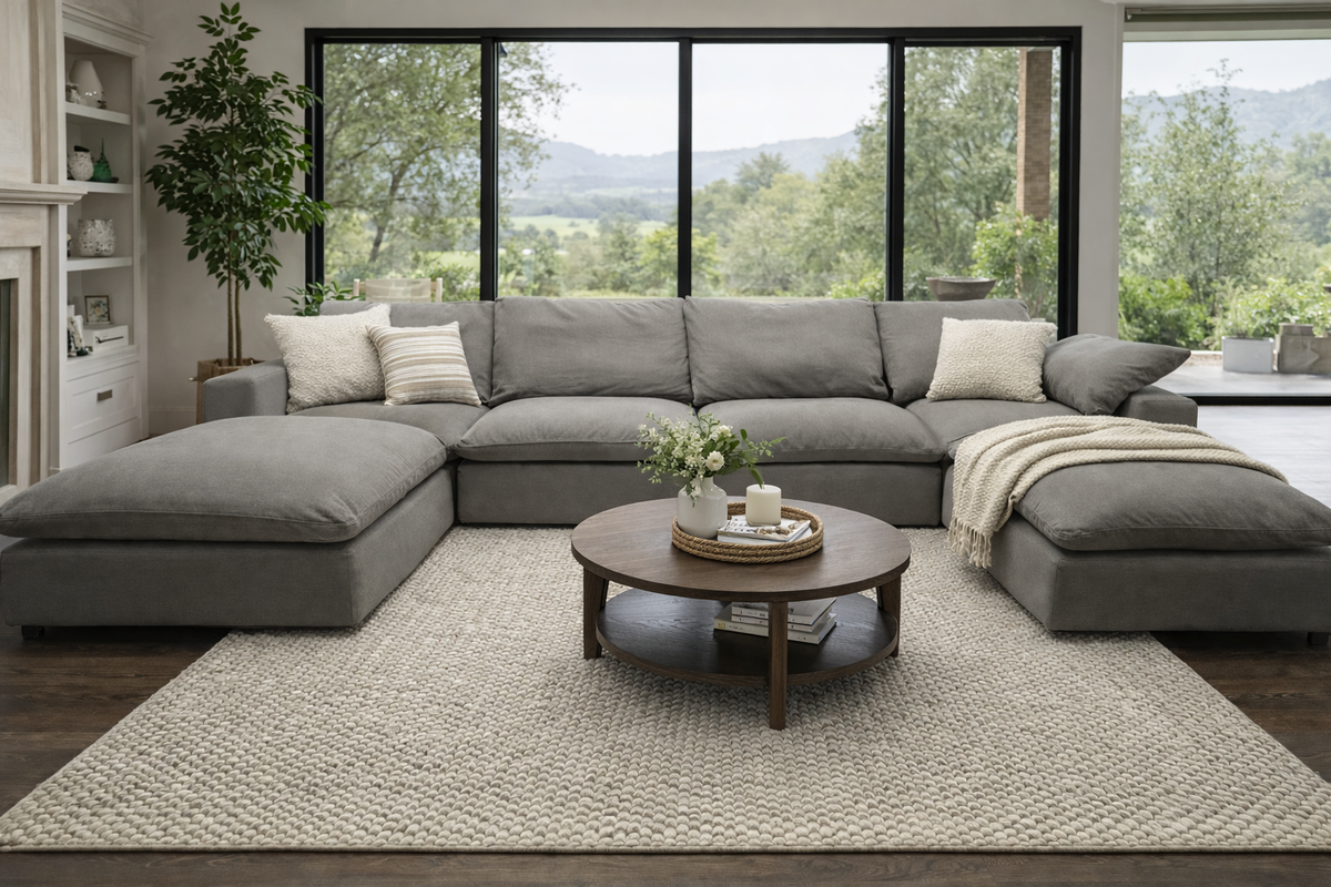 RH Cloud® Modular Sectional — 6-Piece Configuration