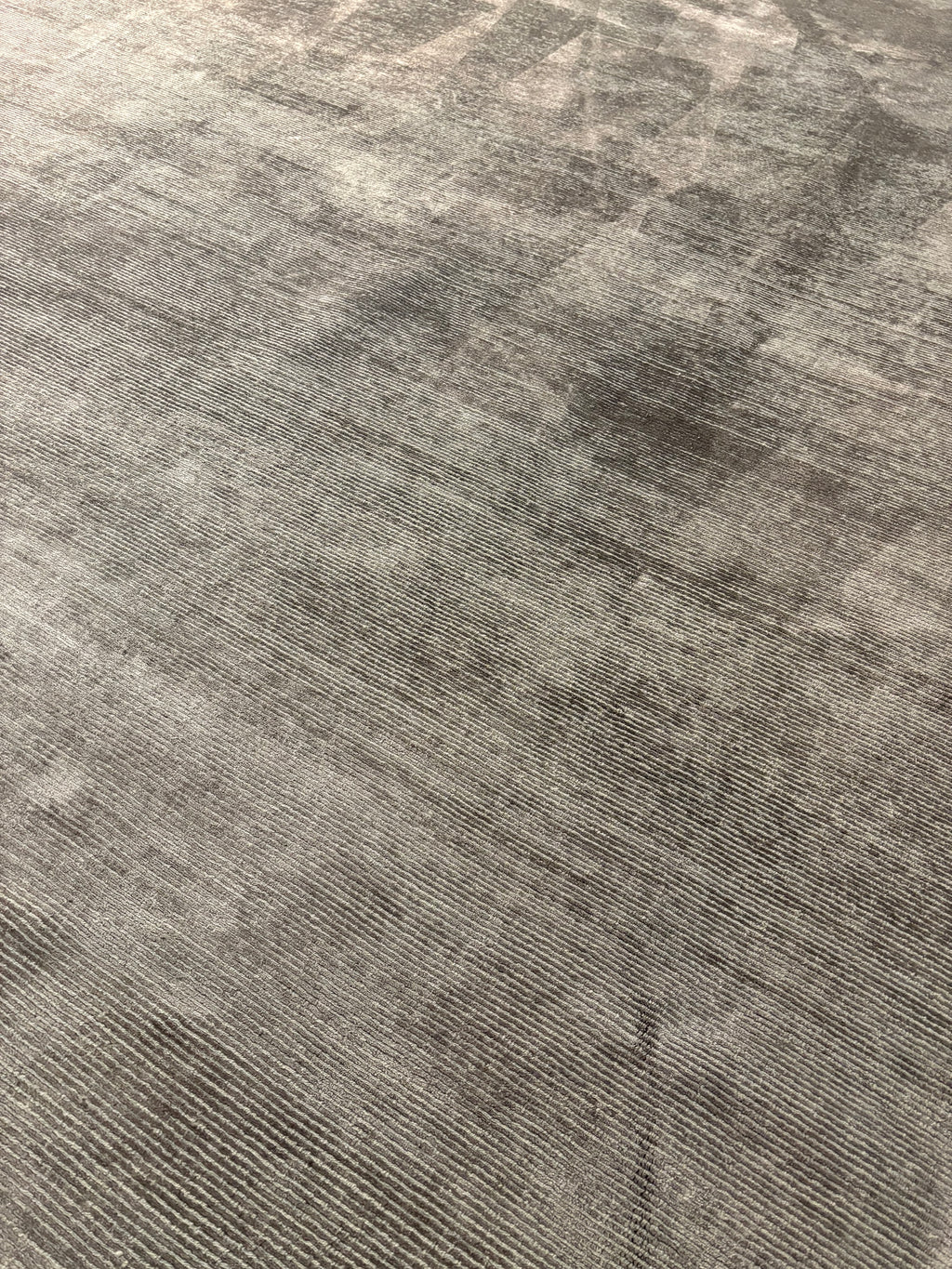 Restoration Hardware Rowe Rug – 9’ x 12’ Graphite | Hand-Knotted Wool & Viscose