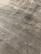Restoration Hardware Rowe Rug – 9’ x 12’ Graphite | Hand-Knotted Wool & Viscose
