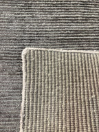 Restoration Hardware Rowe Rug – 9’ x 12’ Graphite | Hand-Knotted Wool & Viscose