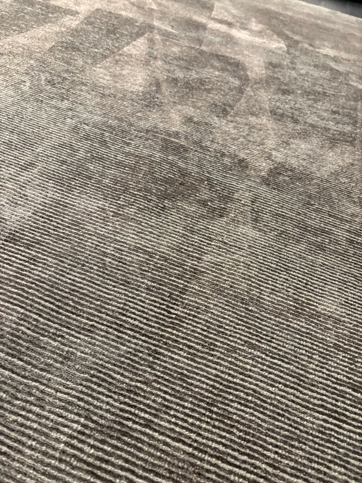 Restoration Hardware Rowe Rug – 9’ x 12’ Graphite | Hand-Knotted Wool & Viscose