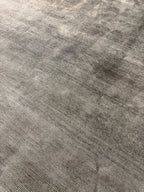 Restoration Hardware Rowe Rug – 9’ x 12’ Graphite | Hand-Knotted Wool & Viscose