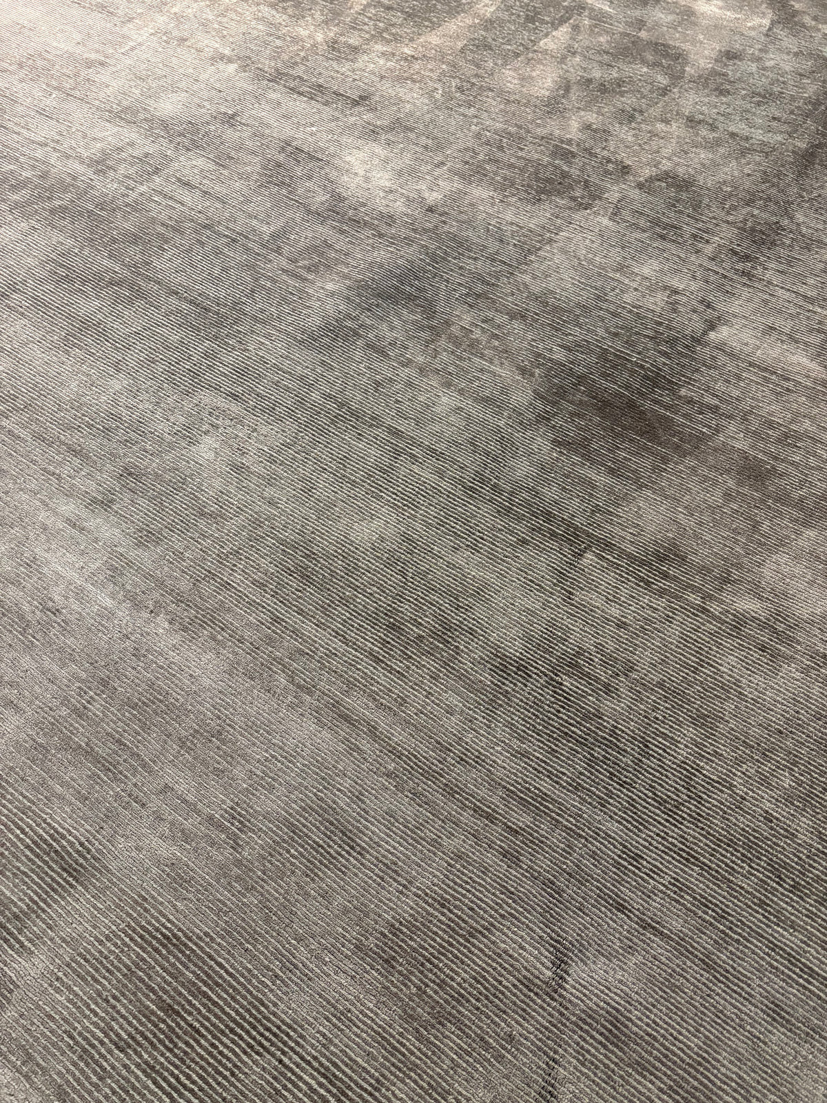 Restoration Hardware Rowe Rug – 9’ x 12’ Graphite | Hand-Knotted Wool & Viscose