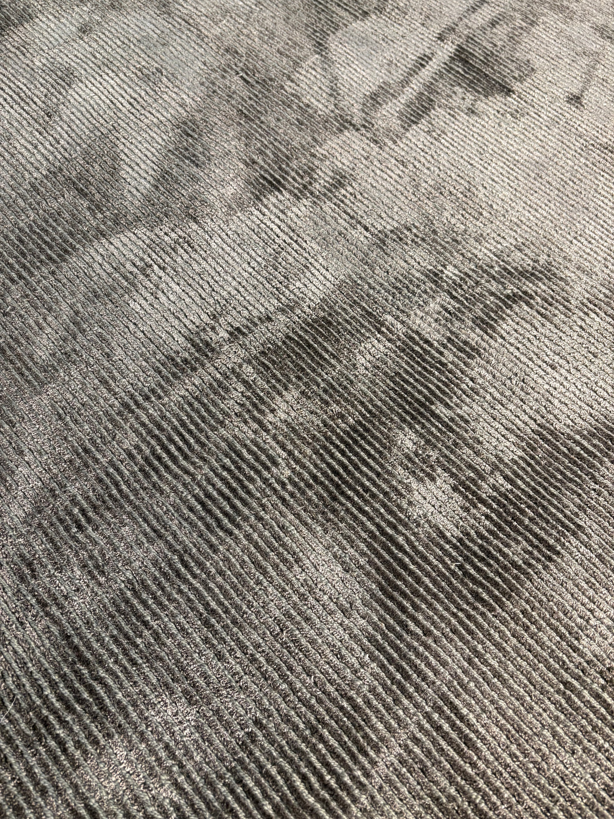 Restoration Hardware Rowe Rug – 9’ x 12’ Graphite | Hand-Knotted Wool & Viscose