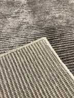 Restoration Hardware Rowe Rug – 9’ x 12’ Graphite | Hand-Knotted Wool & Viscose