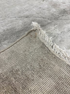 Restoration Hardware Azore Silk Rug — 9’ x 12’ Hand-Knotted Silk, Linen & Wool | Luxe Density | Staging-Only Use