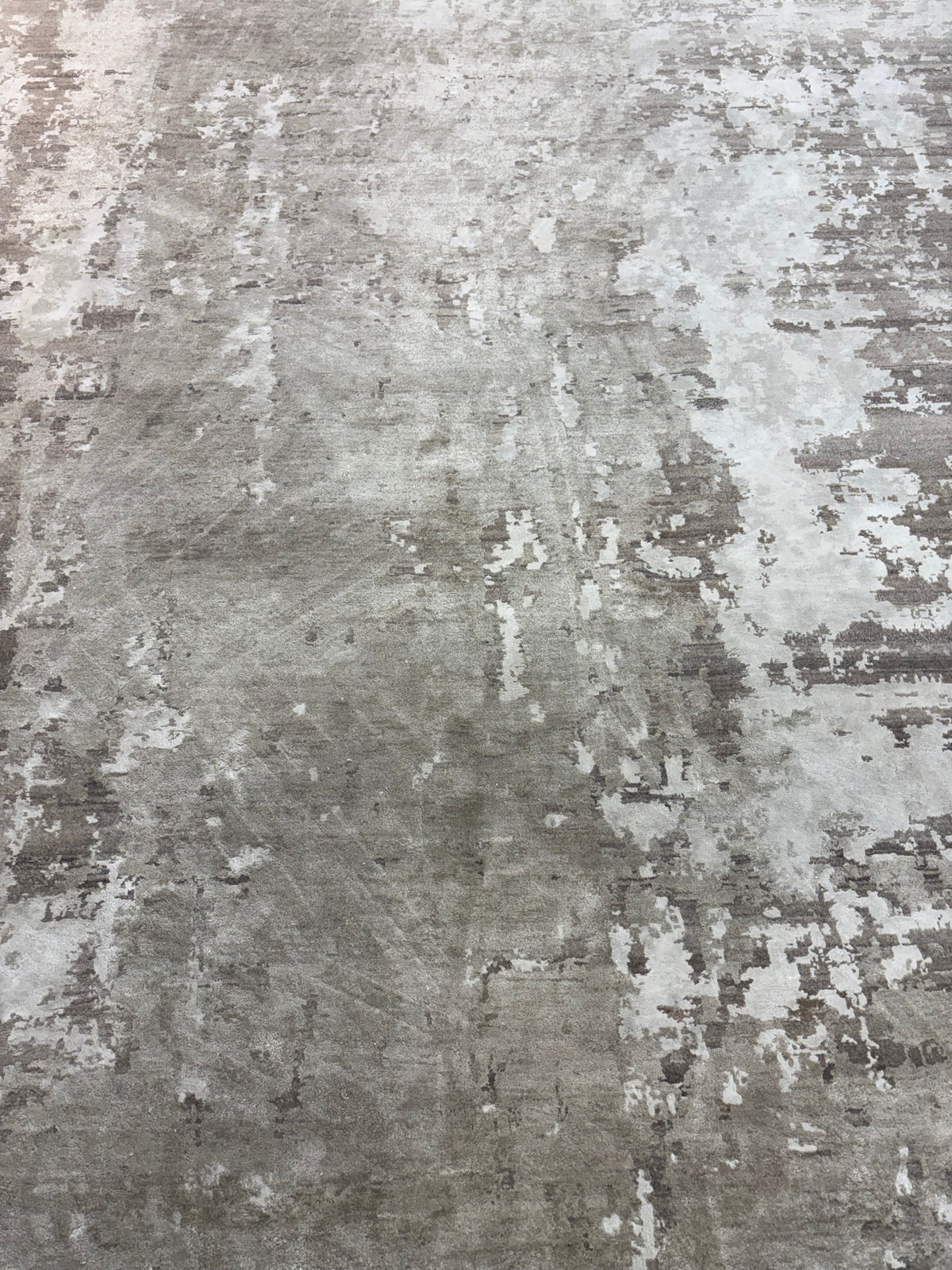 Restoration Hardware Azore Silk Rug — 9’ x 12’ Hand-Knotted Silk, Linen & Wool | Luxe Density | Staging-Only Use