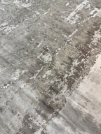 Restoration Hardware Azore Silk Rug — 9’ x 12’ Hand-Knotted Silk, Linen & Wool | Luxe Density | Staging-Only Use