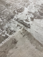 Restoration Hardware Azore Silk Rug — 9’ x 12’ Hand-Knotted Silk, Linen & Wool | Luxe Density | Staging-Only Use