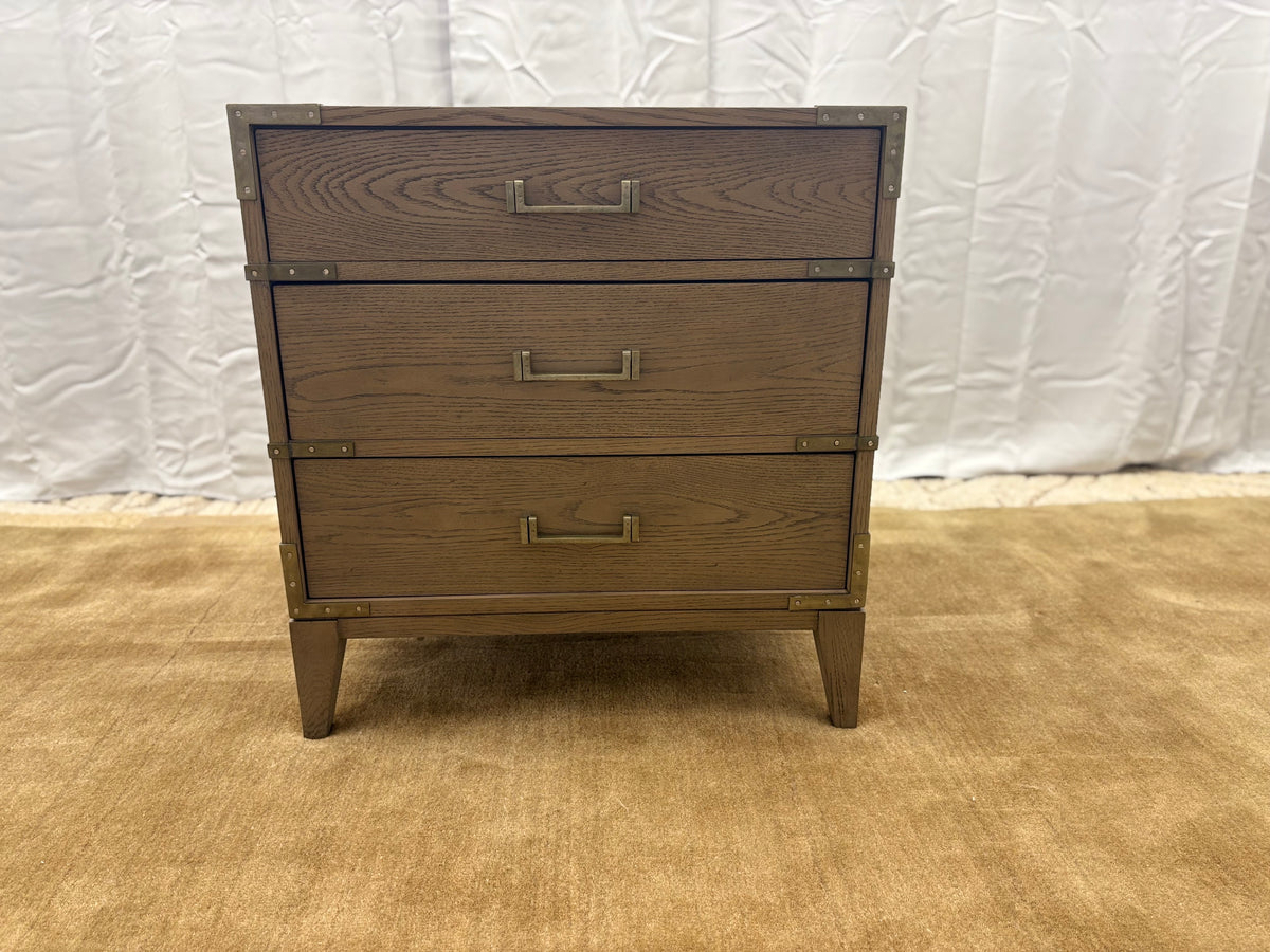 Restoration Hardware Cayden Campaign Closed Nightstand – 26”