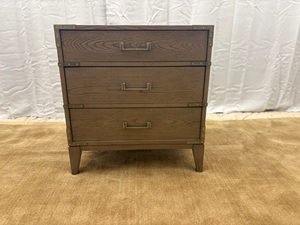 Restoration Hardware Cayden Campaign Closed Nightstand – 26”