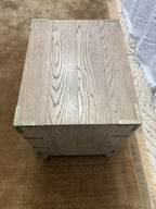 Restoration Hardware Cayden Campaign Closed Nightstand – 26”
