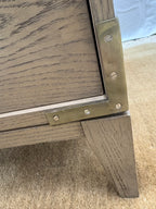 Restoration Hardware Cayden Campaign Closed Nightstand – 26”