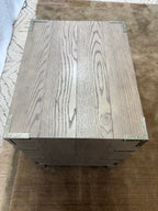 Restoration Hardware Cayden Campaign Closed Nightstand – 26”