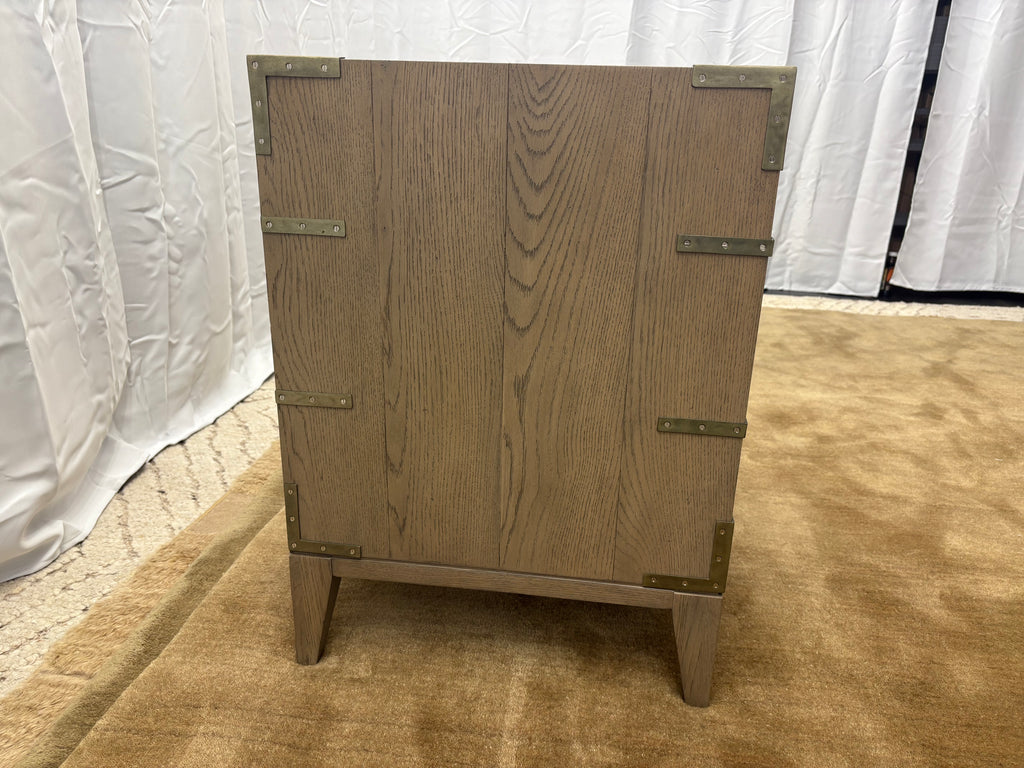 Restoration Hardware Cayden Campaign Closed Nightstand – 26”
