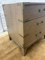 Restoration Hardware Cayden Campaign Closed Nightstand – 26”