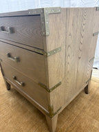 Restoration Hardware Cayden Campaign Closed Nightstand – 26”