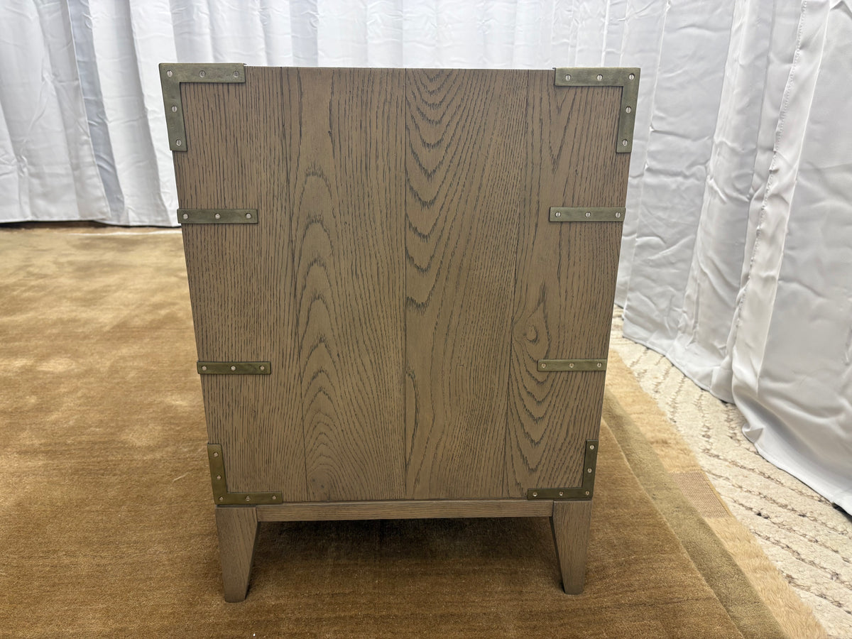 Restoration Hardware Cayden Campaign Closed Nightstand – 26”