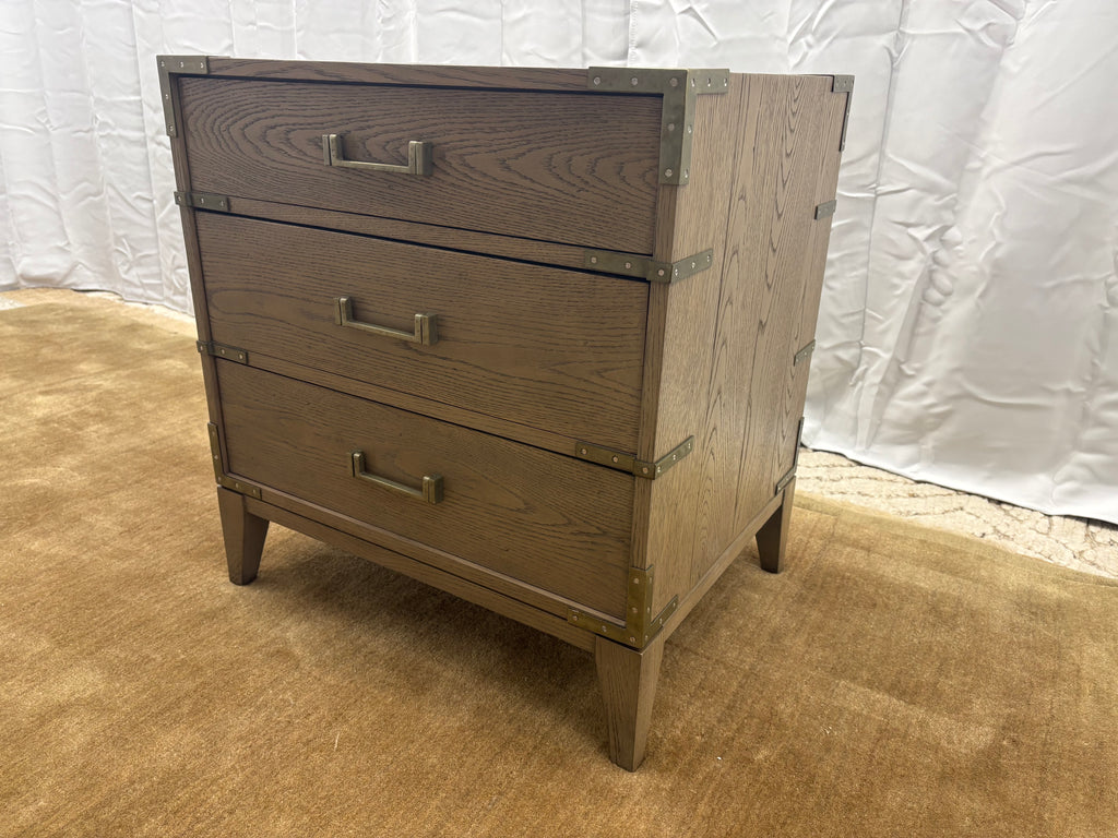 Restoration Hardware Cayden Campaign Closed Nightstand – 26”