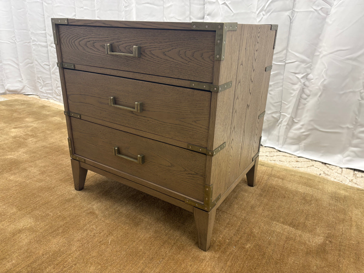 Restoration Hardware Cayden Campaign Closed Nightstand – 26”