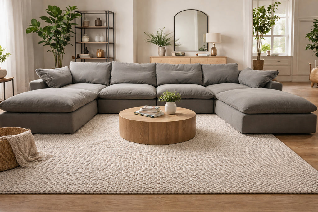 RH Cloud® Modular Sectional — 6-Piece Configuration