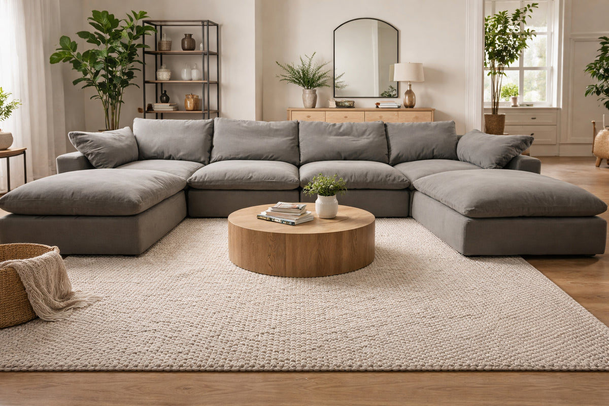 RH Cloud® Modular Sectional — 6-Piece Configuration