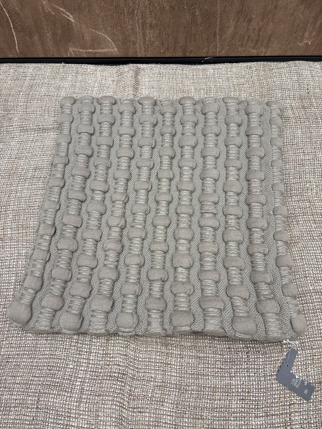RH Restoration Hardware Loa Merino Wool Chunky Stripe Pillow Cover