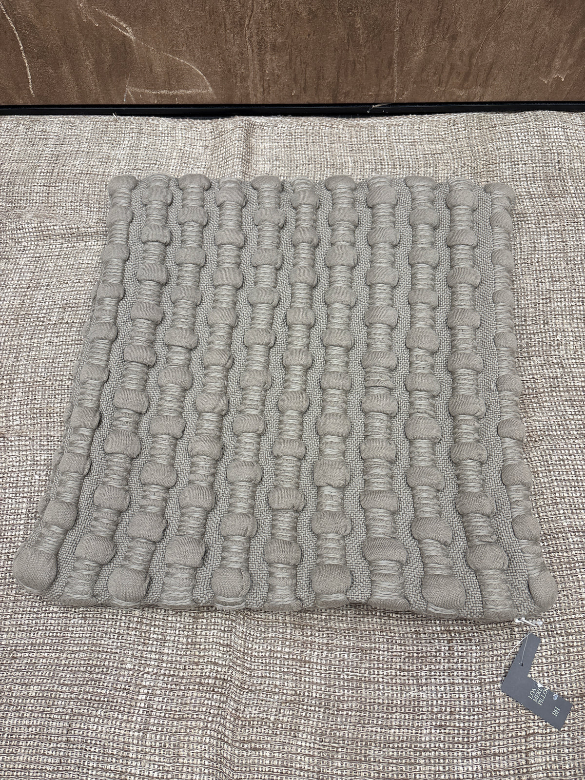 RH Restoration Hardware Loa Merino Wool Chunky Stripe Pillow Cover