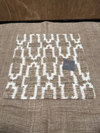 RH Restoration Hardware Nazaré Block Print Pillow Cover 20" × 20" Square