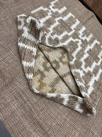 RH Restoration Hardware Nazaré Block Print Pillow Cover 20" × 20" Square