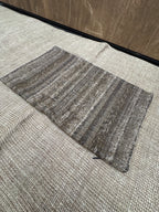 RH Restoration Hardware Ria Stripe Pillow Covers 
Set of 2 | 13" × 21" Lumbar | Burnt Caramel