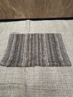 RH Restoration Hardware Ria Stripe Pillow Covers 
Set of 2 | 13" × 21" Lumbar | Burnt Caramel