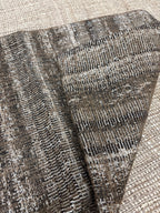 RH Restoration Hardware Ria Stripe Pillow Covers 
Set of 2 | 13" × 21" Lumbar | Burnt Caramel