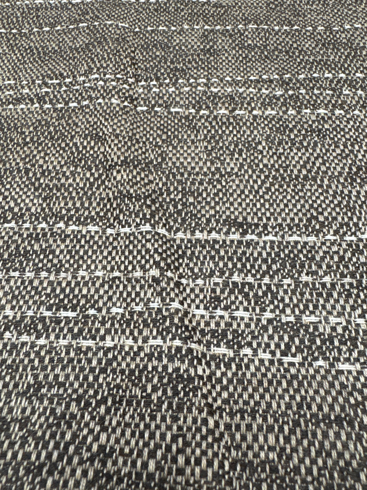 RH Restoration Hardware Kuba Cloth Pickstitch Pillow Cover - Lumbar