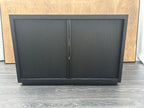 RH Restoration Hardware Bezier Sideboard – 48" 2-Door Black Oak / Bronze | American White Oak | Designed by the Van Thiels