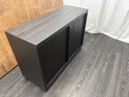 RH Restoration Hardware Bezier Sideboard – 48" 2-Door Black Oak / Bronze | American White Oak | Designed by the Van Thiels