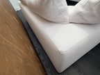 RH Cloud 7' Luxe Sofa — 2-Cushion | Perennials Performance Textured Linen Weave | White8850