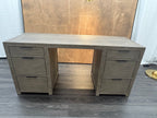 RH Laguna Storage Desk – Grey Driftwood